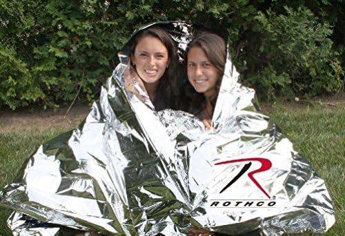 Two 2 Person Polarshield Survival Emergency Trauma Space Camping Hiking Blanket