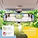 Baby Mirror for Car – Largest Backseat Mirror for Rear Facing Infant - Most Stable Shatterproof Newborn Accessories for Back Seat - Wide Crystal Clear View - Premium Quality - Safe Secure Crash Tested