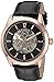Lucien Piccard Men's LP-10660A-RG-01 Loft Analog Display Automatic Self Wind Black Watch