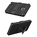 Note Edge Case, LK [Heavy Duty] Black Armor Holster Defender Full Body Protective Hybrid Case Cover with Belt Clip for Samsung Galaxy Note Edge