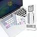 VFENG Premium Shortcuts with MAC OS Keyboard Cover for 2010-2017 MacBook Air 13 Inch (Model:A1466/A1369) and MacBook Pro 13 15 17 Inch (with or w/Out Retina Display, 2015 or Older Version), US Version