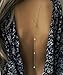 Alinay Retro Fashion Rhinestone The Sexy Back Necklace Body Chain Bikini Chain (style02)