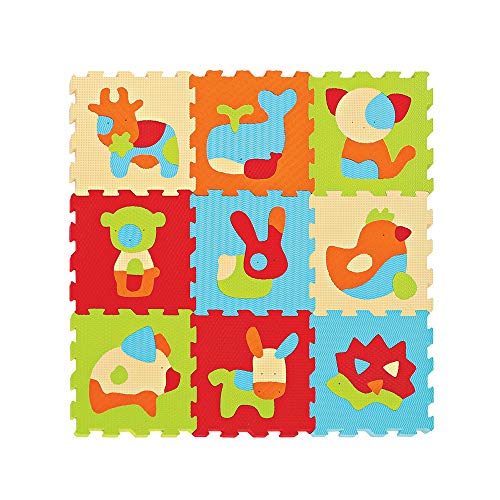 Ludi Tapis De Sol Epais Pour L Eveil De Bebe Puzzle Geant Aux Mot Ebay