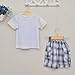 YING LAN Baby Boys' Hats T-shirts Shorts Outfits 6-12 Months