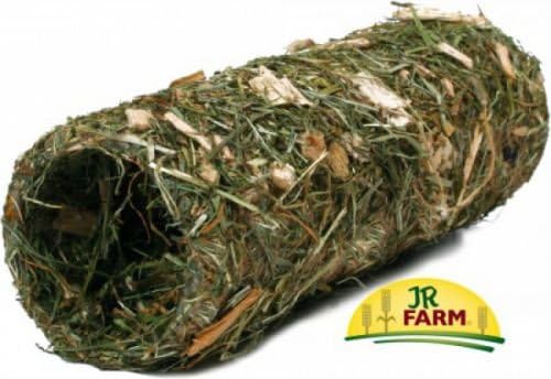 Hay Tunnel/Natural Wood Small Supplementary Food And Shelter For Small Rodents such as hamsters, mice and rats.