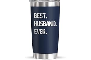 TEEZWONDER Gifts For Husband From Wife, Anniversary, Valentines Day, Christmas, Birthday Gifts For Men, Him, Romantic I Love You Husband Gift Ideas, Husband 20 Oz Stainless Steel Tumbler For Men