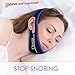Elesia Anti Snoring Devices- Chin Strap with Nasal Dilators- Reduce Snoring and Sleep Better- size Small to Medium