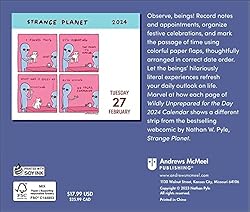 Strange Planet 2024 Day-to-Day Calendar: Wildly