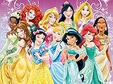 DIY 5D Diamond Painting by Number Kits, Full Drill Diamond Embroidery Kit Home Wall Decor- 15.7×11.8 in Disney Princess