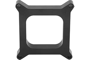 Phenolic Plastic Carburetor Spacer, 3pcs 1in Carburetor Spacer Open Center Style Replacement for Engine 4