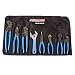 Channellock TOOL ROLL-8 8 Piece Professional Pliers Set w/ Tool Roll | Fast Release Vinyl Pouch Features Long Nose, Diagonal Cutter, Linemen's, End Cutting , Adj Wrench & Tongue and Groove (3)