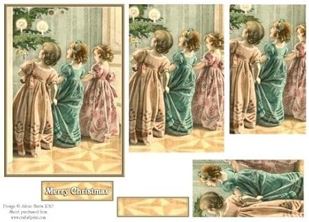 Immagini Natale Vittoriano.Elegante Di Natale Vittoriano Da Bambina Motivo Piramide Di Julene Harris Amazon It Casa E Cucina