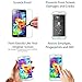 (2-Pack)Samsung Galaxy S5 Screen Protector Tempered Glass [0.33 mm] [2.5D Round Edge] [9H Hardness] [High Definition] [Bubble Free] [Case Friendly] For Samsung Galaxy S5 [5.1