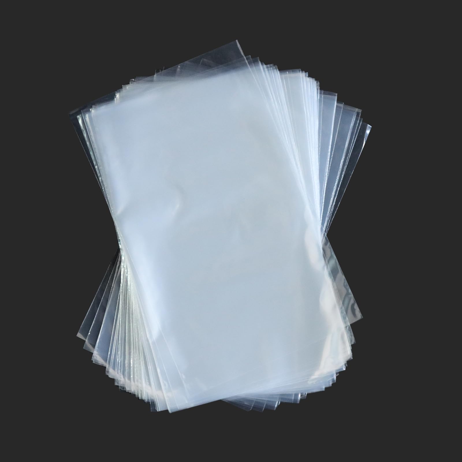 ZHOOGE 250pcs Tattoo Wash Bottle Bags 9.86 in X 5.91 in White Transparent Odorless Disposable Squeeze Wash Bottle Bags for Tattoo Bottles Tattoo Supplies Tattoo Kits