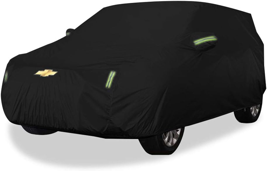 GXYGWJ Convertible SUV Thickening Oxford Cloth Sun Protection Rainproof Warm Cover For Captiva Models Car cover (Size : Oxford cloth - built-in lint)