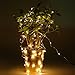 Solar Powered String Light, MECO Fairy Lights LED Starry String Lights Waterproof Copper Wire Lights Ambiance Lighting for Outdoor, Wedding, Holiday Party, Valentine's Day, 10m/33ft 100LED, Multicolor
