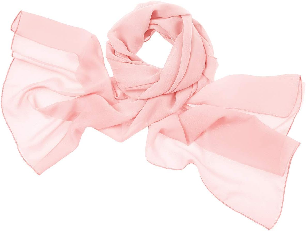 Bridesmay Chiffon Bridal Shawls Prom Wraps Evening Scarves