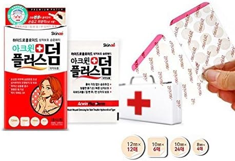 Acwin Plus Derm Moist Wound Dressing for Skin Trouble Ance Pimple Care Hydrocolloid Patch by Acwin