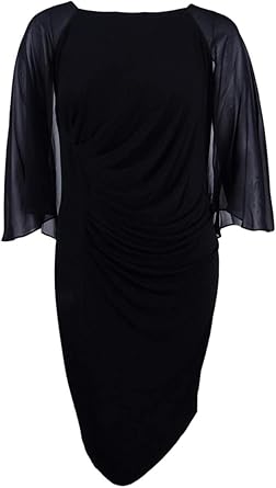 calvin klein black dress plus size
