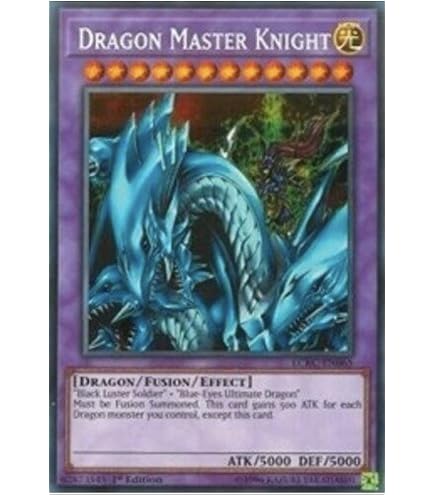 Yugioh Dragon Master Knight - LCKC-EN065 - Secret Rare