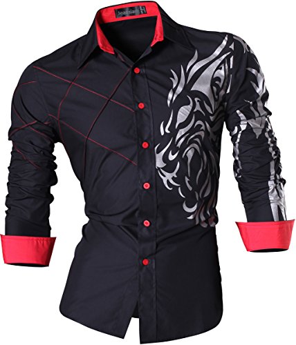 Hombre Camisas Moda Manga Larga