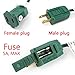 Escolite G40 String Lights Indoor Outdoor for Wedding Lights, Bedroom Lighting, Patio Lights Green