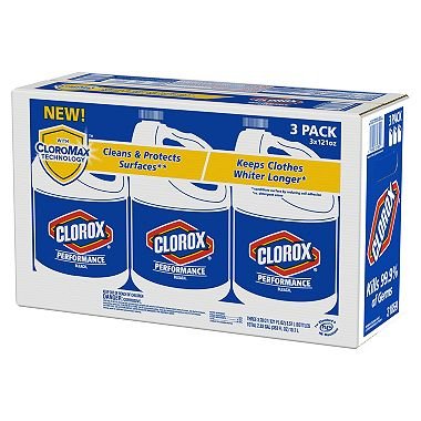 Clorox Performance Bleach with CloroMax, Fresh Meadow (121 oz. bottles, 3 pk.) - //medicalbooks.filipinodoctors.org