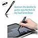 LG Sunrise Case, LG Lucky Case, LG L15G, LG L16C Combo Rugged Shell Cover Holster with Built-in Kickstand and Holster Locking Belt Clip Blue + Circle(TM) Stylus Touch Screen Pen And Screen Protector