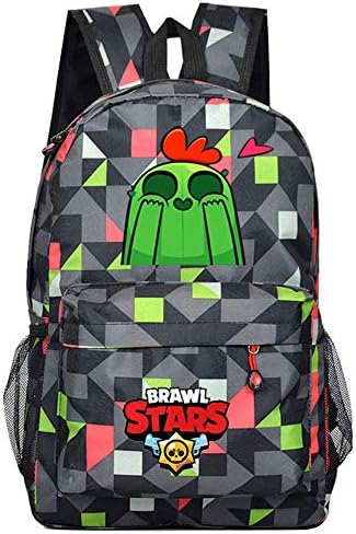Brawl Stars School Backpack, Lightweight Laptop Backpack School Bookbag Computer Backpack for Men/Women