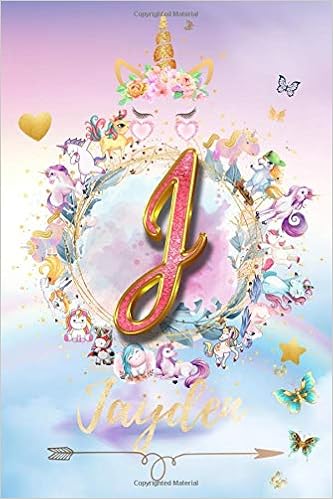 Amazon Com Jayden Unicorn Personalized Name Journal Notebook For Kids Girls And Women With Letter E Monogram Best Personalized Gifts For Girls Who Love Cover Jayden Unicorn Journal And Notebook 9798625287920 jayden unicorn journal and notebook