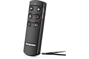 HANPUSEN Wireless Shutter Release for Sony A7IV A7III A7RIII A7RIV A7SIII A7C RX100VII RX0II; Replace RMT-P1BT