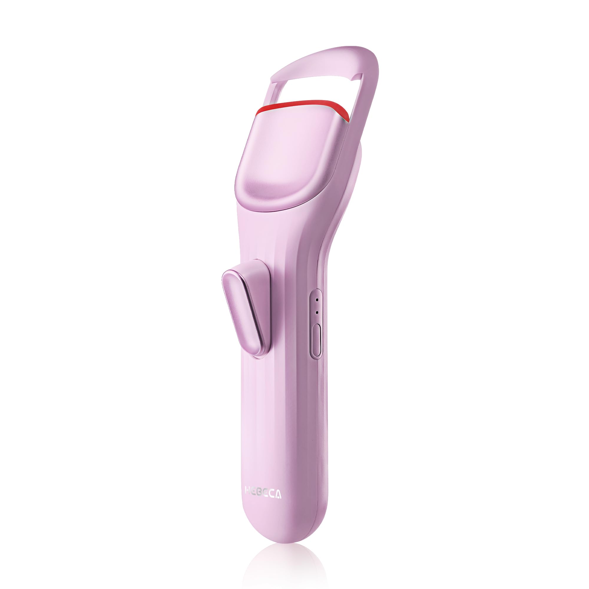 Photo 1 of HEBECA Heated Eyelash Curler Professional - Eye Lashes Curler with Innovative Heating Silicone, Electric Eyelashes Curler with 600mAh Rechargeable Battery EC4001 (Voilet)