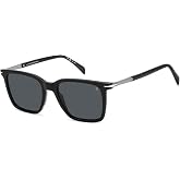 David Beckham DB 1130/S Black Dark Ruthenium/Grey 53/19/145 men Sunglasses