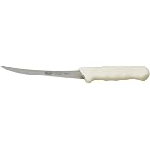 Winco 6" White Plastic Boning Knife with Handle | Razor sharp, Restaurant service