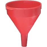 LubriMatic 75-069 Polyethylene Plastic Funnel w/ Screen - 16 Ounce | Durable Shop Funnel for Any Automotive &amp; Maintenance Use