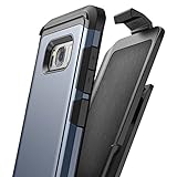 Galaxy S8 Plus Belt Clip Case, Premium Tough Protection w/Holster - R5 by Encased (Samsung S8+) (Midnight Blue)