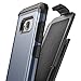 Galaxy S8 Plus Belt Clip Case, Premium Tough Protection w/Holster - R5 by Encased (Samsung S8+) (Midnight Blue)