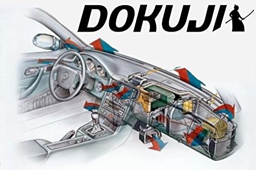 Dokuji Climate Control Samurai. – Suitable for Mercedes C-Class W 203 Effective Way to Clean, Disinfect and Refresh of Vehicle Air Conditioning. Scent: Fresh Intensive or New Car7