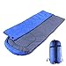 Osportfun Warm Weather Sleeping Bag – Envelope Lightweight Portable, Waterproof, Comfort With Compression Sack – Great for 3 Season Traveling, Camping, Hiking & Outdoor Activities