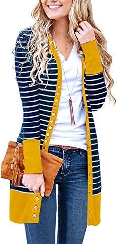 Women's S-3XL Long Sleeve Knitwear Casual Cardigans