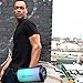 Woozik Rockit Play Bluetooth Speaker 5.0, Wireless Loud Boombox Indoor Outdoor with FM Radio, USB, AUX, and Micro SD Card Support and Carrying Strap (LED)thumb 3