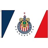 Yerchic Chivas Flag Guadalajara Banner 3x5ft Polyester Flag For Garage Room Man Cave