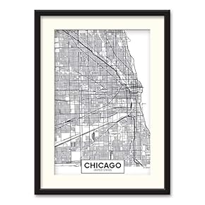 NWT Black Paper Framed Canvas Wall Art for...