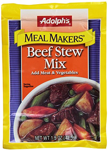 Adolph Seasoning Mix Beef Stew, 1.5-Ounce (Pack of 8)