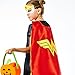 Dropplex Superhero Costumes for Kids - 4 Capes and Masks - Glow Wonder Woman Logo Toys for Boys and Girls - Birthday Gifts and Party Supplies for Kids