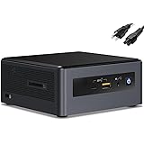 Intel NUC 8 Mainstream Kit NUC8I5INHJA Mini Business & Home & Gaming PC Desktop (Quad-Core i5-8265U, 8GB DDR4 RAM,1TB HDD+ 16