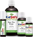 KidSafe Ban The Bugs Synergy Essential Oil Blend, Undiluted, Therapeutic Grade