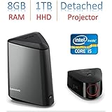 2018 Newest Lenovo Ideacentre 610s Mini Desktop PC with Detachable Wireless Projector Intel Core i5-6400T Quad-Core 2.2GHz 8GB DDR4 1TB HDD NVIDIA GeForce GT 750 WiFi HDMI Bluetooth, Windows 10