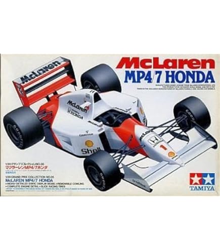 ミニカー Tamiya McLaren MP4/4 Tamiya 1/20 Tamiya 1/20 McLaren MP4/4, previewed by Scott Van Aken