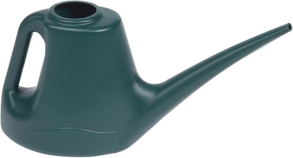 Accurate 1L Watering Can Green Lightweight Garden Tool